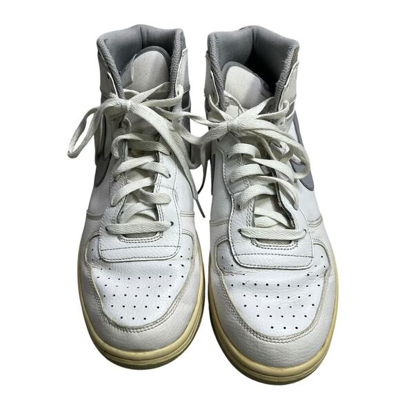 Vintage Big NIKE Men’s High White Wolf Neutral Gray Sneakers [336608-118] - 10.5 - Picture 3 of 9